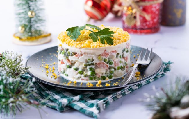 Ціни на олів'є і шубу у супермаркетах 2026 - скільки коштують салати на Новий рік 1