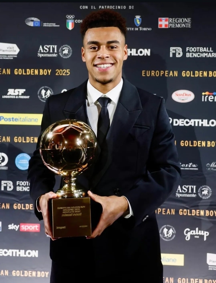 Дезіре Дуе - володар премії Golden Boy 2025 2