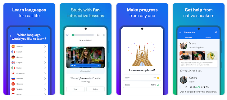 Додатки для вивчення мови замість Duolingo - список кращих 3
