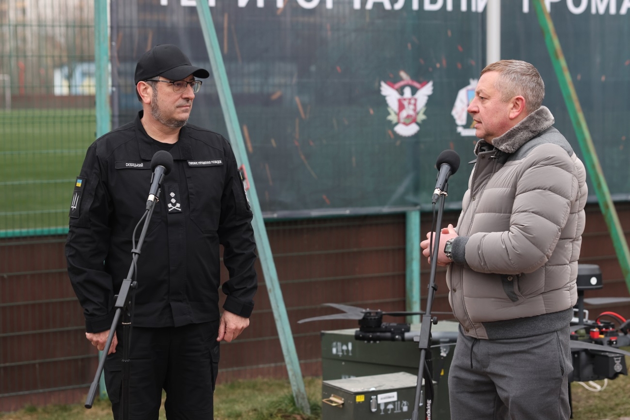 Дрон Баба Яга – у Вишневому відкрили інтерактивний пам'ятник знаменитому БПЛА 2