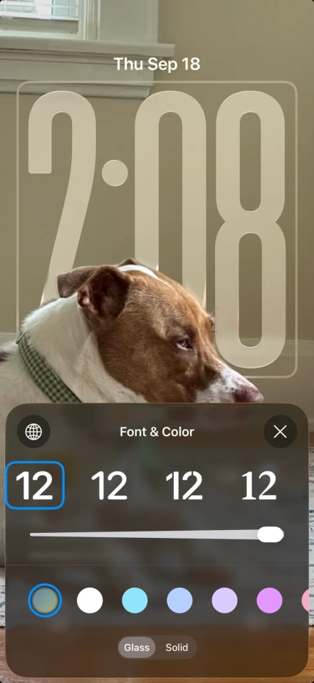 Екран блокування в iOS 26 - як змінити, способи 3