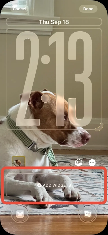 Екран блокування в iOS 26 - як змінити, способи 4