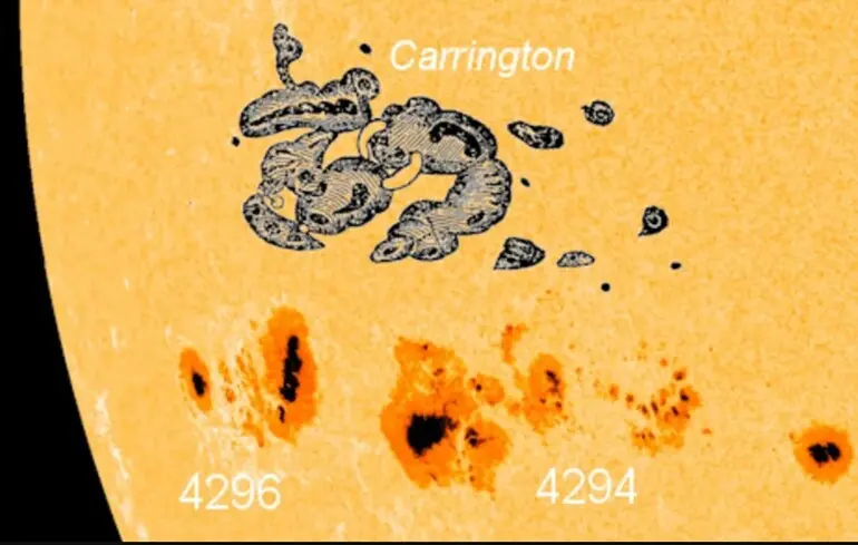 Група плям на Сонці - вчені помітили гігантське скупчення плям - чи буде магнітна буря 1
