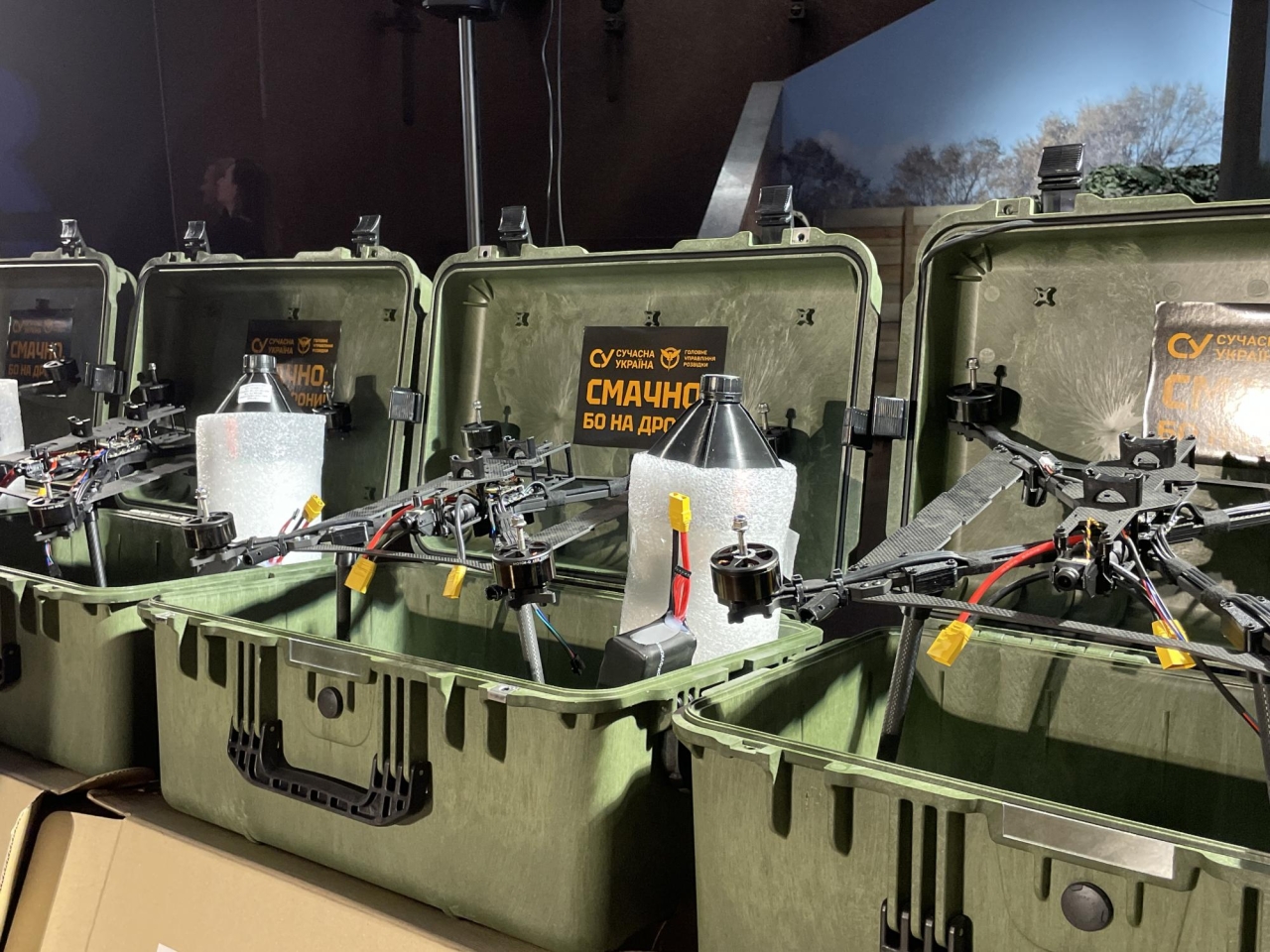 ГУР отримало дрони від українських ресторанів - фото ГУР отримало дрони від українських ресторанів - фото 2