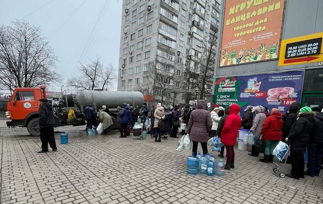 Каральні рейди на Донеччині за підключення до водопостачання 1