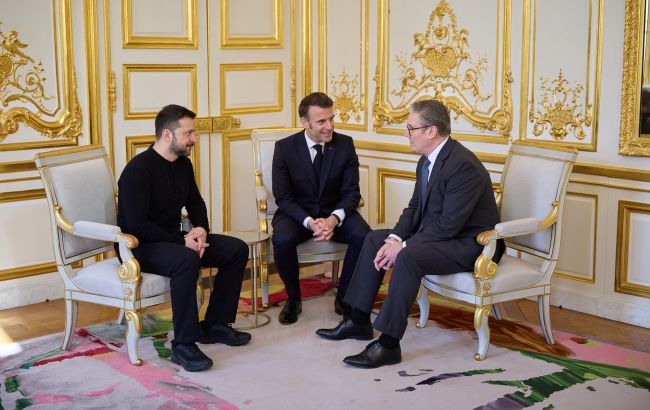 Коаліція рішучих - Макрон, Зеленський і Стармер зробили заяви щодо миру 1