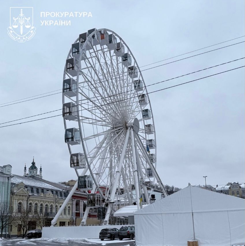 Колесо огляду на Подолі в Києві можуть закрити через порушення безпеки - що відомо 6