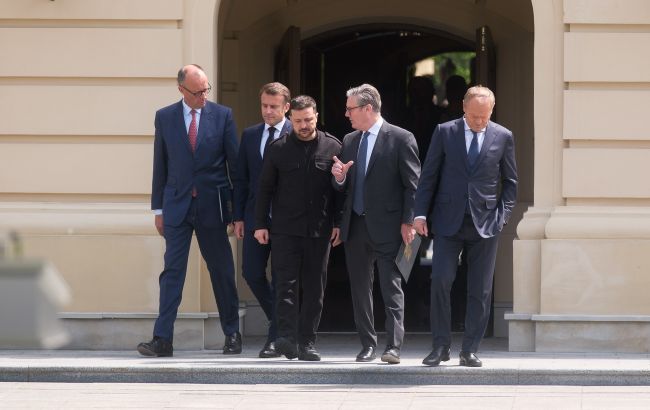 Мирні переговори - українці мають вирішити питання територій, заявили лідери Європи 1