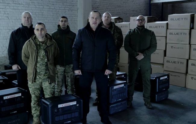 Палатний заявив, що 28 бригада отримала велику партію зарядних станцій від Української команди 1