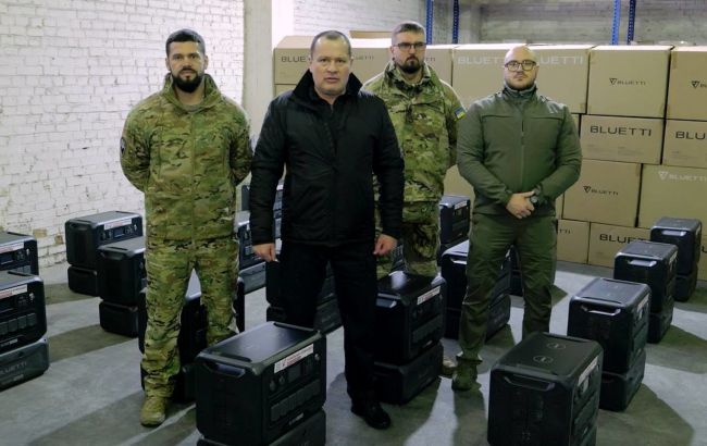 Палатний заявив, що 81 бригада отримала потужні зарядні станції 1