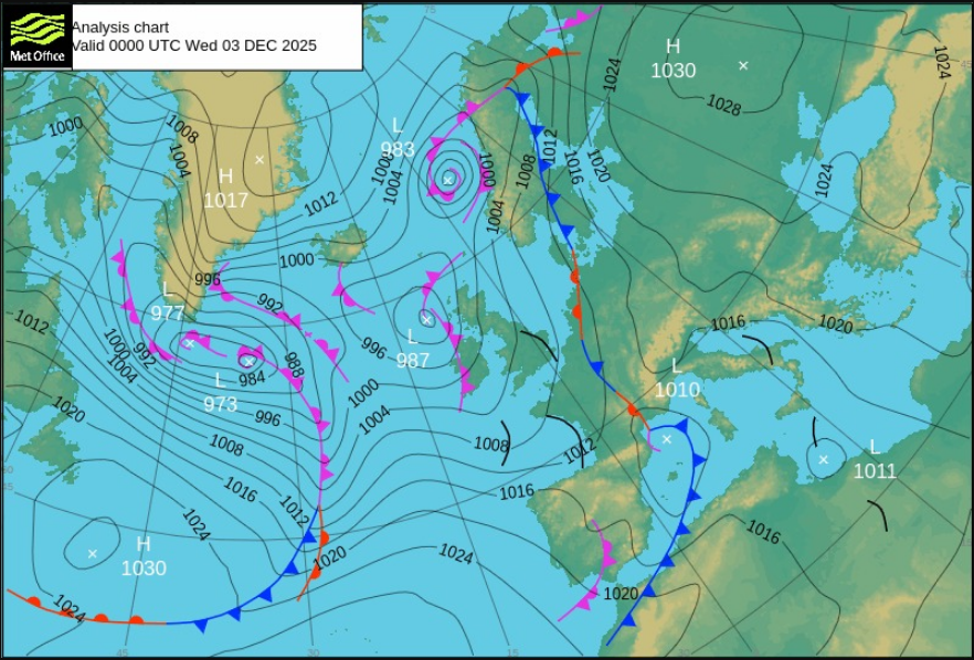 Погода в Україні і Києві завтра 4 грудня залежить від антициклону - коли похолодання і дощі, прогноз 3