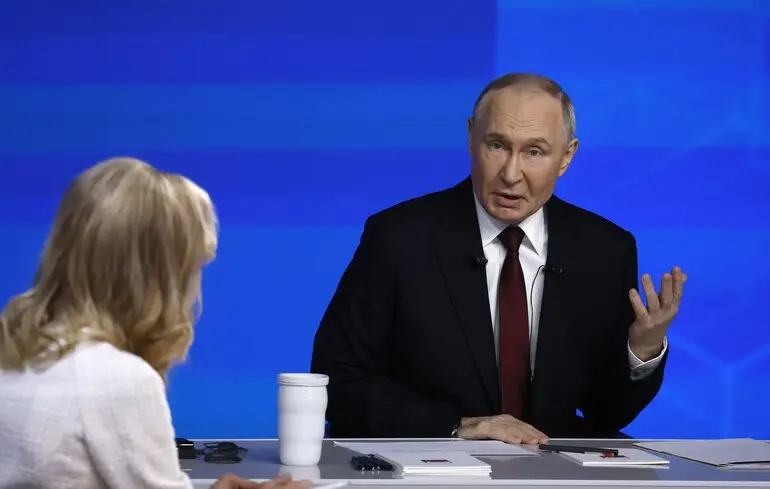 Путін пряма лінія - що говорив російський президент про Україну 1