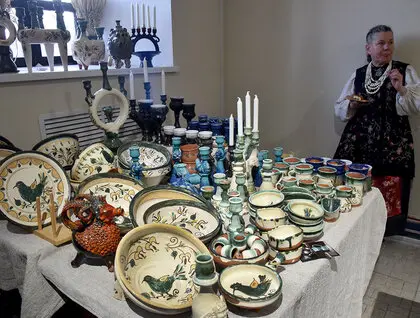 Різдвяний ярмарок в Києві — Майстри з різних куточків України зібралися у столичному музеї Гончара 5