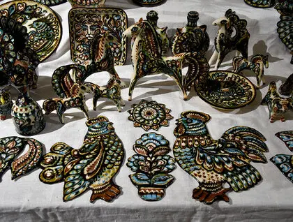 Різдвяний ярмарок в Києві — Майстри з різних куточків України зібралися у столичному музеї Гончара 3