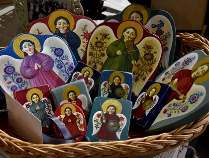 Різдвяний ярмарок в Києві — Майстри з різних куточків України зібралися у столичному музеї Гончара 4