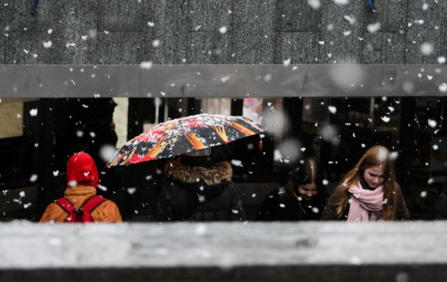 Сніг в Україні сьогодні 9 грудня помітили у різних областях - прогноз погоди 1