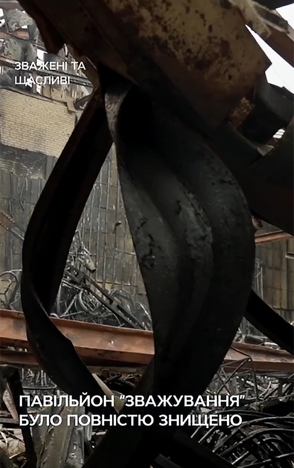 СТБ повідомив про знищення павільйону внаслідок атаки РФ на Київ - деталі 4