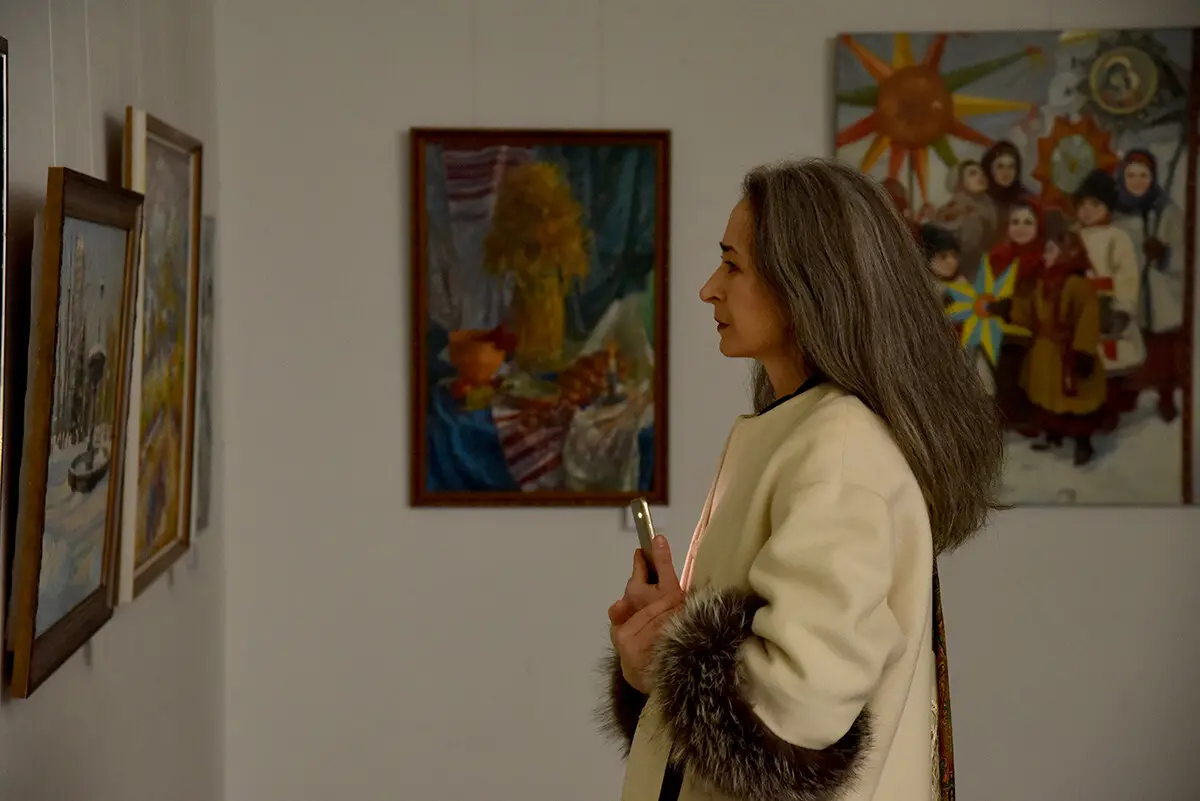 У Будинку художника презентували Різдвяну виставку: що можна побачити 6