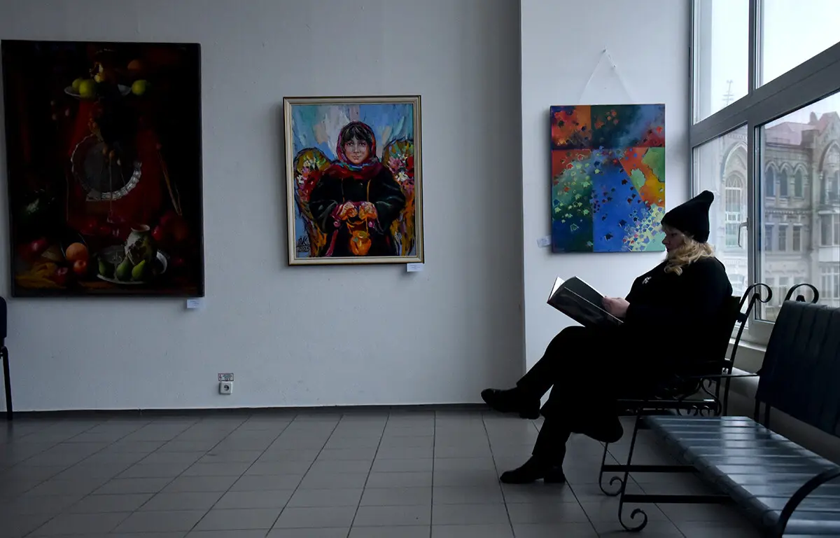 У Будинку художника презентували Різдвяну виставку: що можна побачити 13