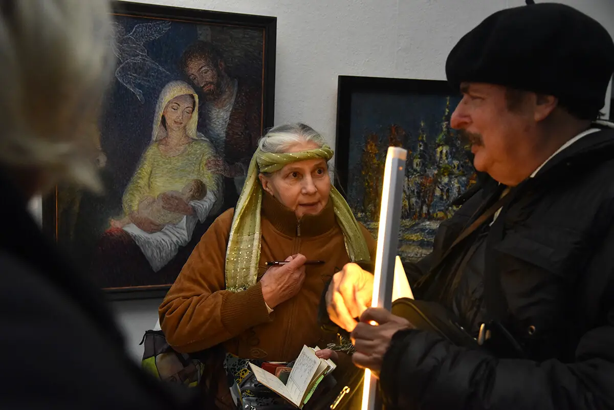 У Будинку художника презентували Різдвяну виставку: що можна побачити 17