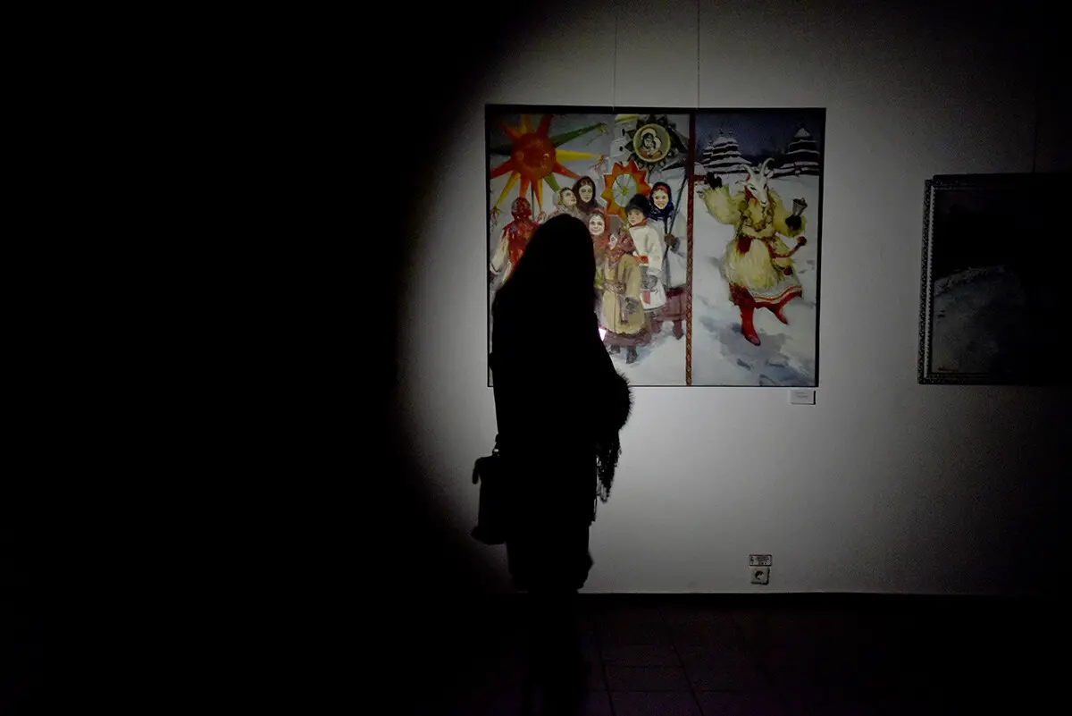 У Будинку художника презентували Різдвяну виставку: що можна побачити 7