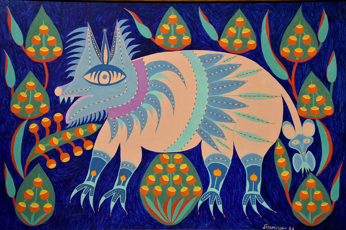 У Київській картинній галереї представили виставку творів трьох поколінь Примаченків 7