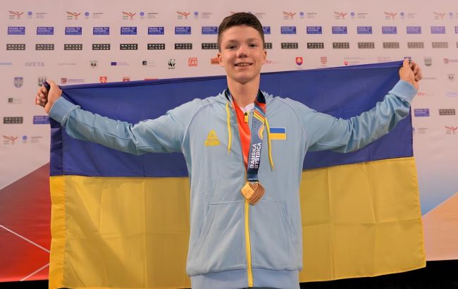 Український гімнаст Радомир Стельмах заявлений за збірну Німеччини, відео 1