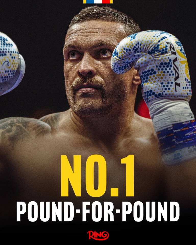 Усик в рейтингу P4P від The Ring - на якому місці завершує рік українець 2