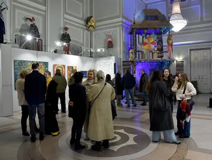 Візуальний театр-виставка "Вертеп" - Київ відкрив проєкт про різдвяну традицію - фото 39