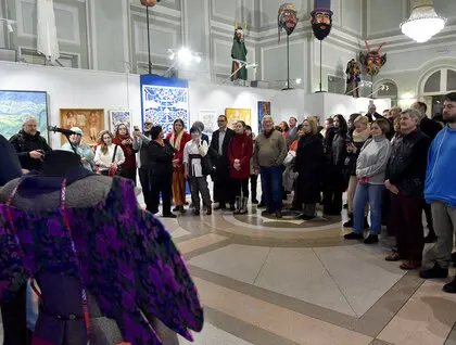 Візуальний театр-виставка "Вертеп" - Київ відкрив проєкт про різдвяну традицію - фото 32