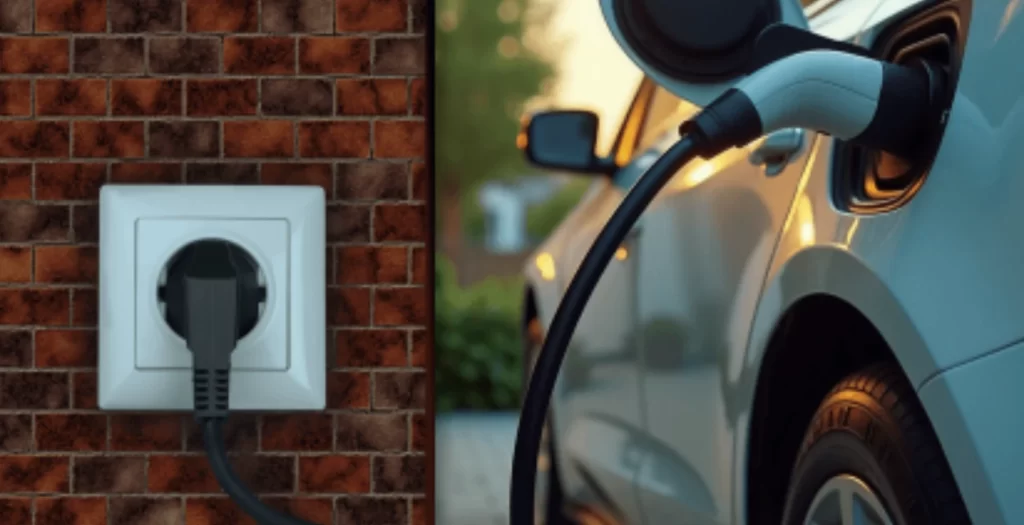 Якою зарядкою краще заряджати електромобіль від звичайної розетки? 1
