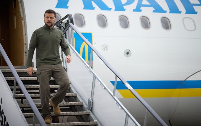 Зеленський прибув до Італії 9 грудня 1