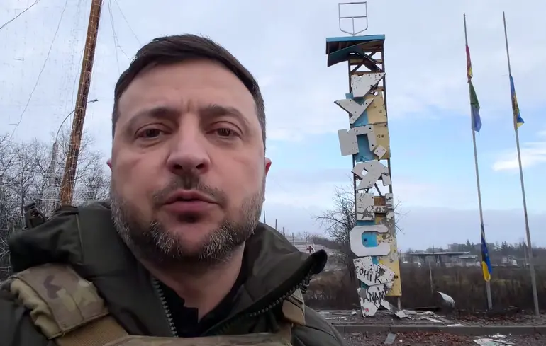 Зеленський у Куп’янську підтвердив успіх ЗСУ – відео – Новини України 1
