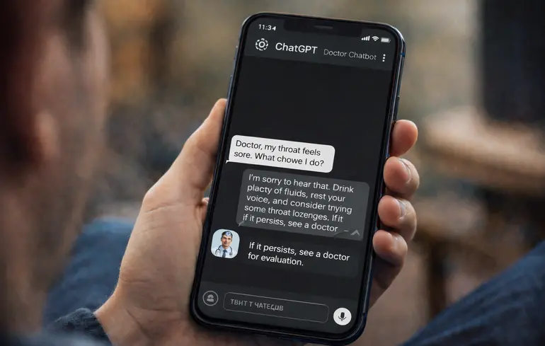 ChatGPT використовують замість лікаря - мільйони людей звертаються до чат-бота з питаннями щодо здоров'я - новини технологій 1