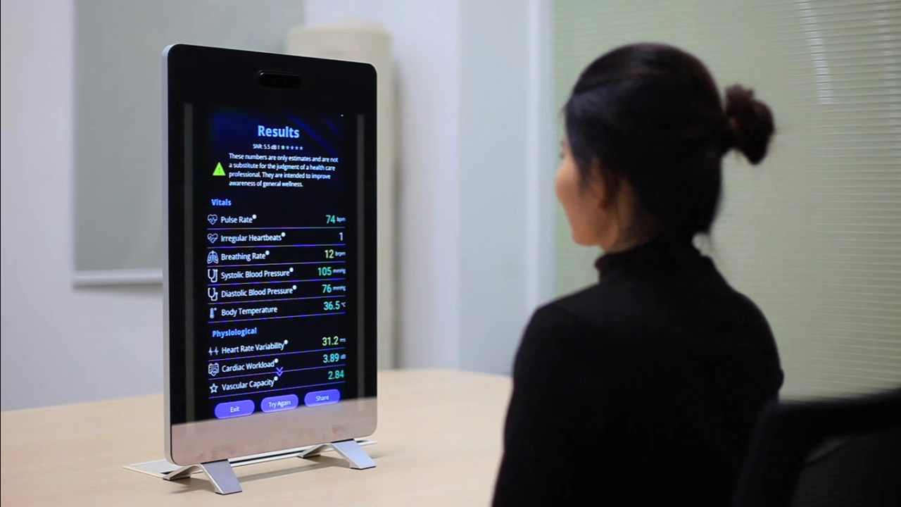 Дзеркало Longevity показує дані про здоров'я і старіння організму 4