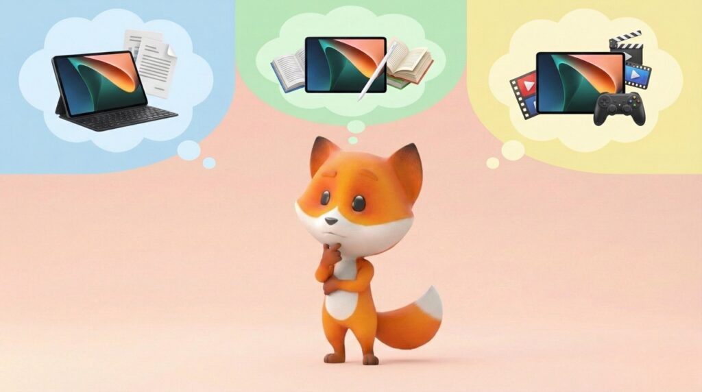 Фокстрот оглядає планшети Xiaomi: навчання, робота, розваги 1