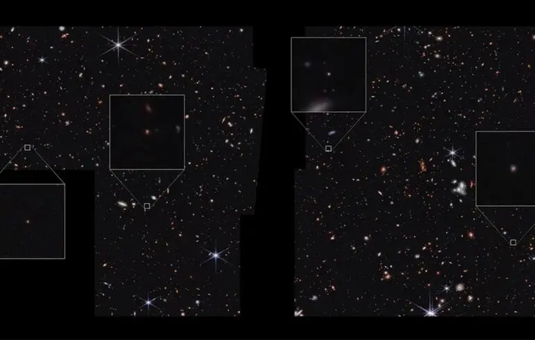 Галактики-качкодзьоби - що це таке - що знайшов у космосі телескоп Джеймс Вебб 1