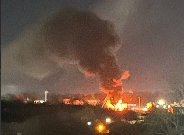 Генштаб підтвердив ураження термінала Таманьнефтегазу в Краснодарському краї РФ 1