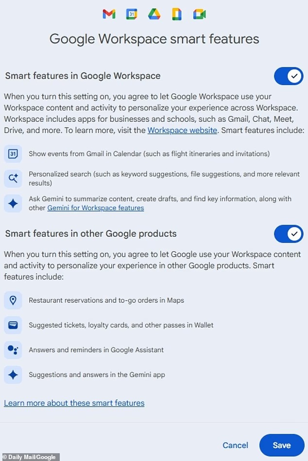 Як заборонити Google читати листи в Gmail - інструкція 6