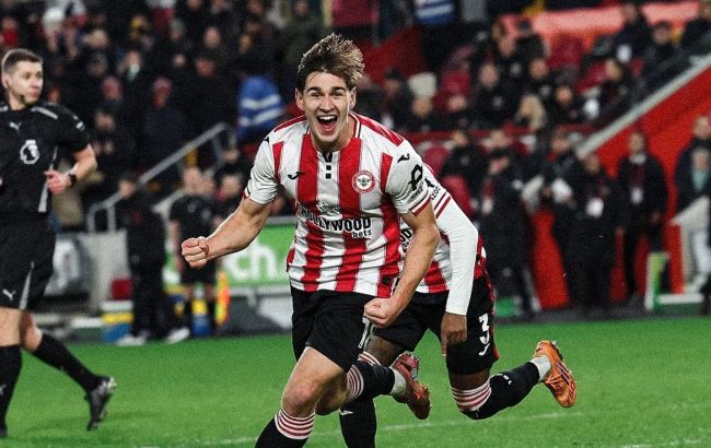 Ярмолюк забив перший гол в АПЛ - як зіграв українець за Брентфорд 1