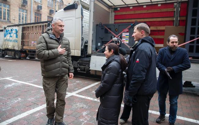 Київ отримав генератори від Польщі - Кличко показав фото 1