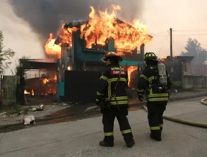 Лісові пожежі в Чилі - вогонь зруйнував сотні будинків і спричинив масову евакуацію - фото 2