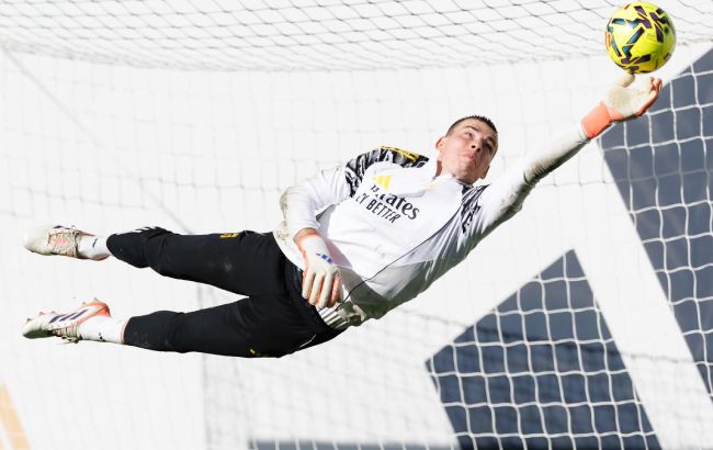 Лунін в старті Реала на матч з Альбасете в Кубку Іспанії 1