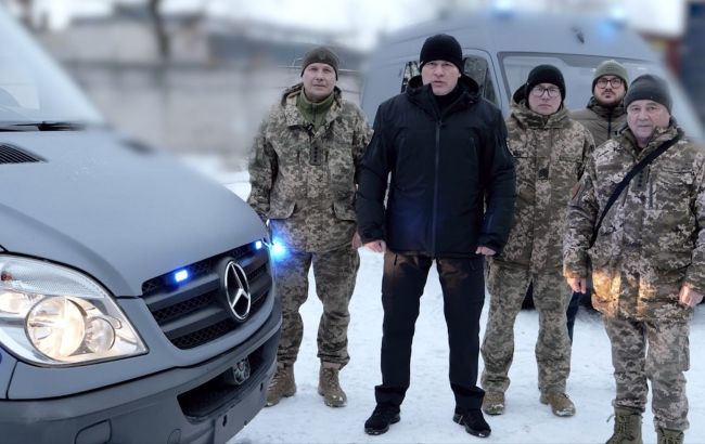 Палатний заявив, що Українська команда передала швидку 143 ОМБр 1