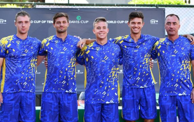 Склад збірної України на матч Кубка Девіса 2026 проти Люксембургу 1