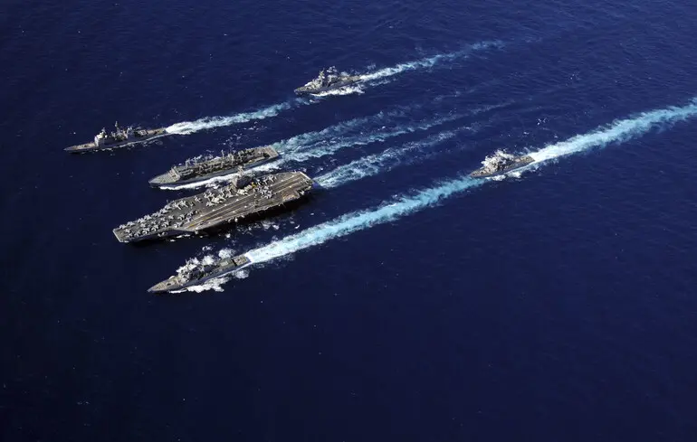 США проти Ірану - авіаносна ударна група Авраам Лінкольн вже прибули на Близький Схід 1