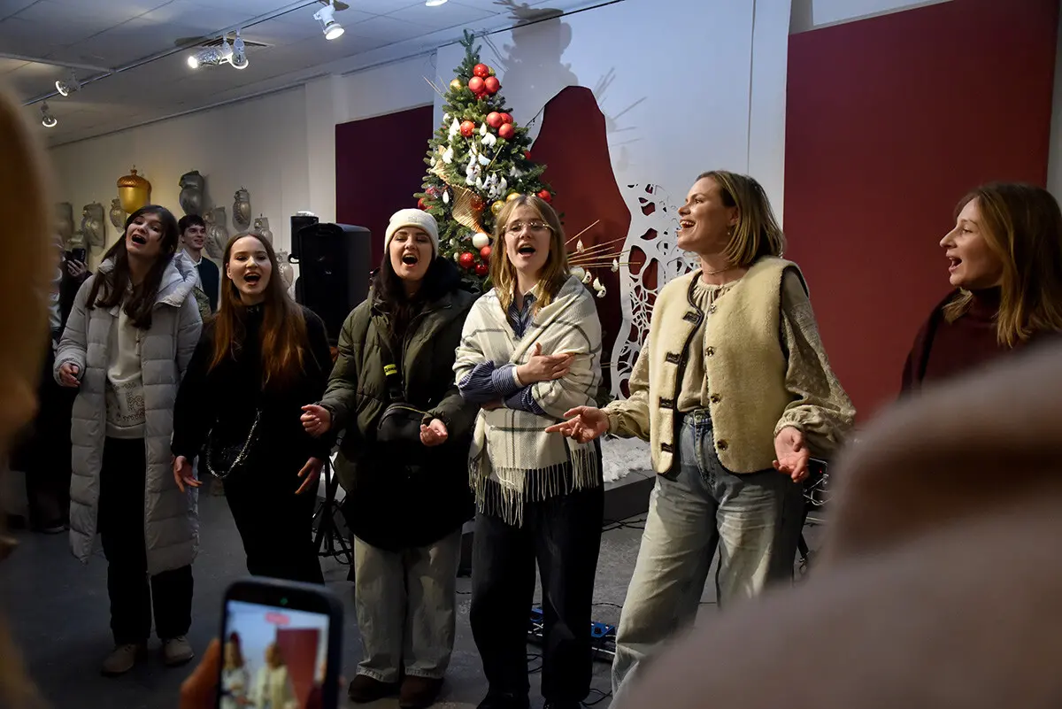 У Музеї історії Києва відбулася театралізована імпреза про світовий тріумф Щедрика 2