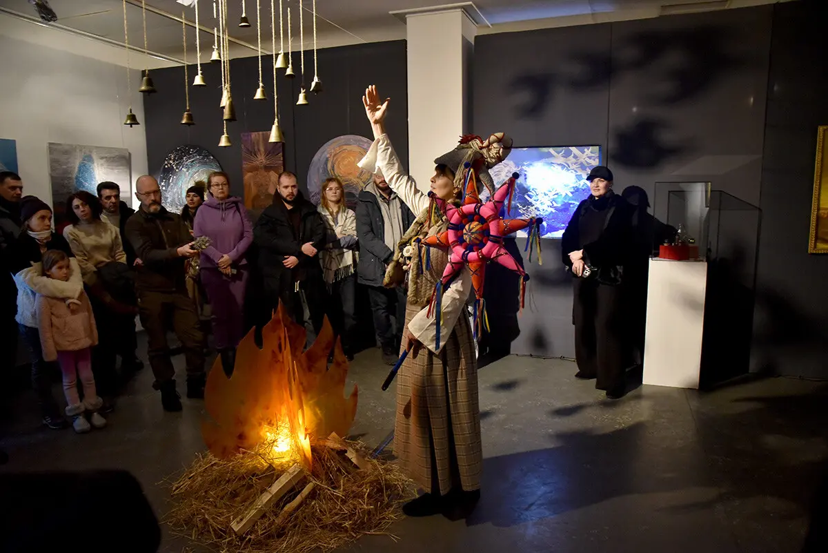 У Музеї історії Києва відбулася театралізована імпреза про світовий тріумф Щедрика 13