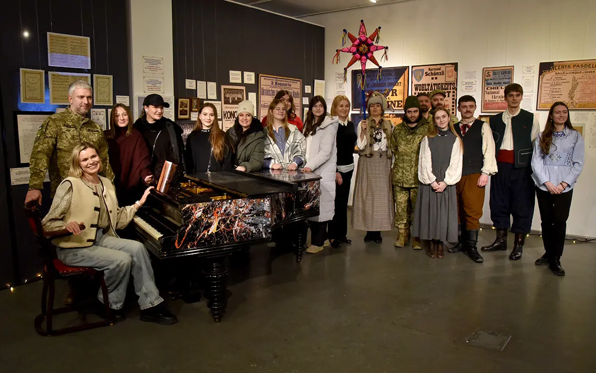 У Музеї історії Києва відбулася театралізована імпреза про світовий тріумф Щедрика 1