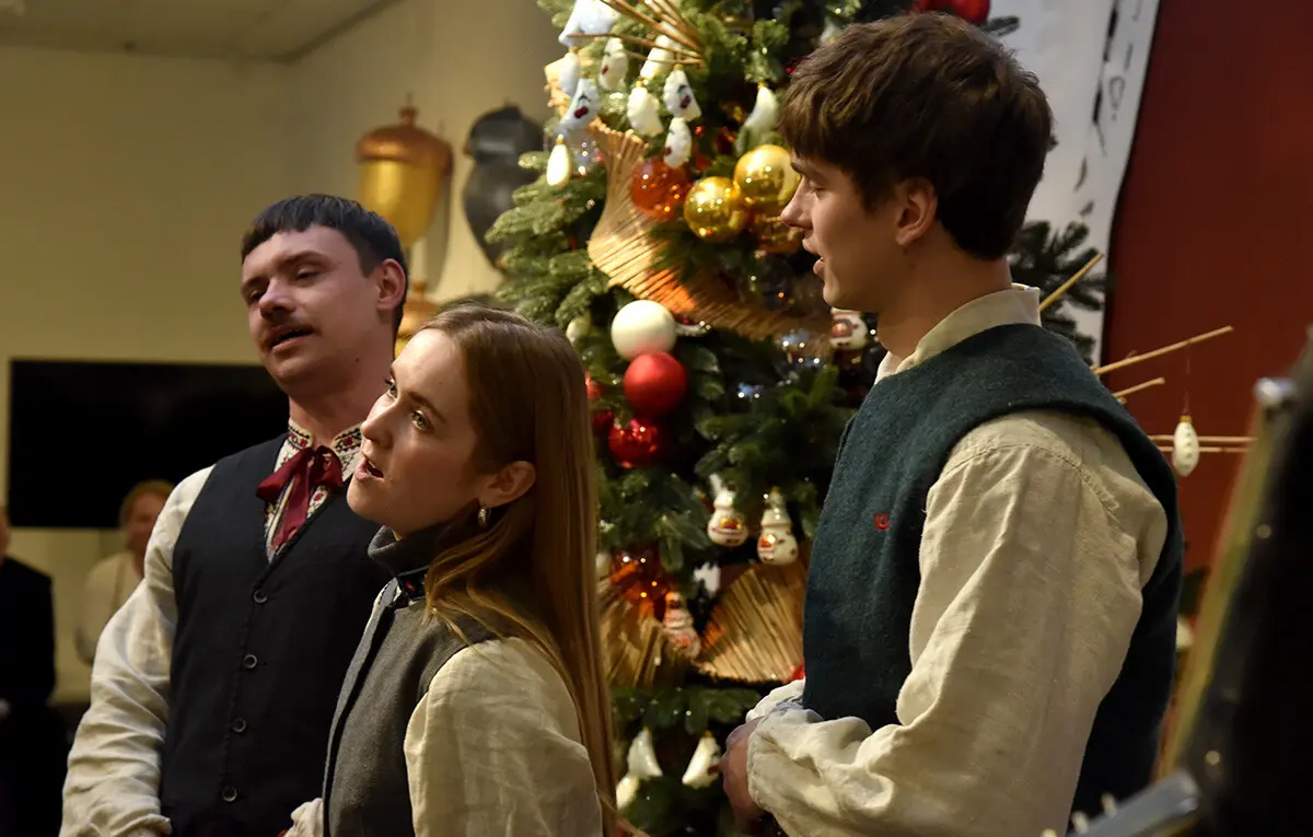 У Музеї історії Києва відбулася театралізована імпреза про світовий тріумф Щедрика 3